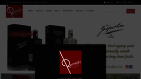 What Remedyliquor.com website looked like in 2019 (5 years ago)