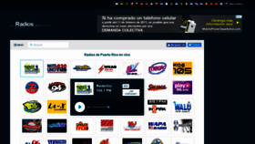 What Radiosdepuertorico.com website looked like in 2019 (5 years ago)