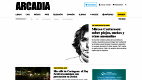 What Revistaarcadia.com website looked like in 2019 (5 years ago)