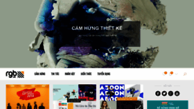 What Rgb.vn website looked like in 2019 (5 years ago)