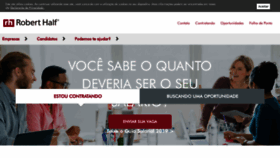 What Roberthalf.com.br website looked like in 2019 (5 years ago)