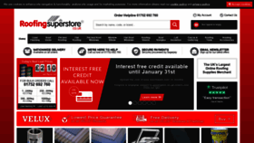 What Roofingsuperstore.co.uk website looked like in 2019 (5 years ago)