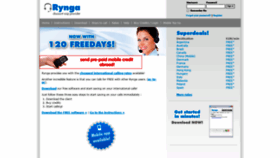 What Rynga.com website looked like in 2019 (5 years ago)