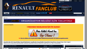 What Renaultfanclub.com website looked like in 2019 (5 years ago)
