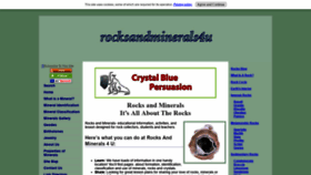 What Rocksandminerals4u.com website looked like in 2019 (5 years ago)