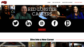 What Redlobster.careers website looked like in 2019 (5 years ago)