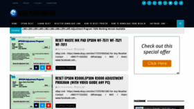 What Resetyourprinter.blogspot.com website looked like in 2019 (5 years ago)