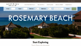 What Rosemarybeach.com website looked like in 2019 (5 years ago)