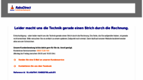 What Rabodirect.de website looked like in 2019 (5 years ago)