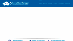 What Rentalcarmanager.com website looked like in 2019 (5 years ago)