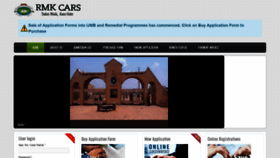 What Rmkcars.edu.ng website looked like in 2019 (5 years ago)