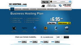 What Richhosting.com website looked like in 2019 (5 years ago)
