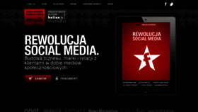 What Rewolucjasocialmedia.pl website looked like in 2019 (5 years ago)
