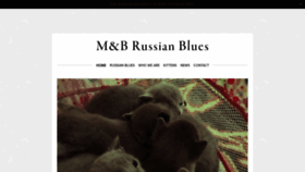 What Russianbluekitty.com website looked like in 2019 (5 years ago)