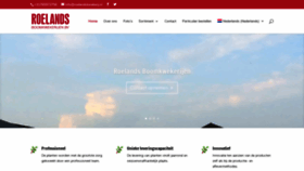 What Roelandskwekerij.nl website looked like in 2019 (5 years ago)