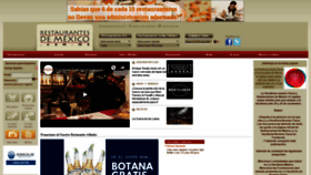 What Restaurantesdemexico.com.mx website looked like in 2019 (5 years ago)