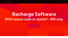 What Rechargesoft.in website looked like in 2019 (5 years ago)