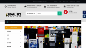 What Royalbee.lk website looked like in 2019 (5 years ago)