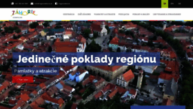 What Regionzahorie.sk website looked like in 2019 (5 years ago)