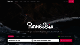 What Rio2rome.com website looked like in 2019 (5 years ago)
