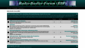 What Radio-bastler.de website looked like in 2019 (5 years ago)
