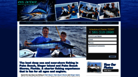 What Reelintensefishing.com website looked like in 2019 (5 years ago)