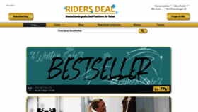 What Ridersdeal.de website looked like in 2019 (5 years ago)