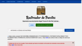 What Rastreadordepacotes.com.br website looked like in 2019 (5 years ago)