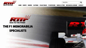 What Racetothefinish.co.uk website looked like in 2019 (5 years ago)
