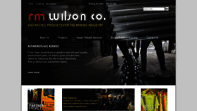 What Rmwilson.com website looked like in 2019 (5 years ago)