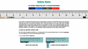 What Ruler.onl website looked like in 2019 (5 years ago)