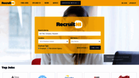 What Recruitni.com website looked like in 2019 (5 years ago)