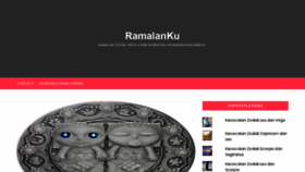 What Ramalanku.com website looked like in 2019 (5 years ago)