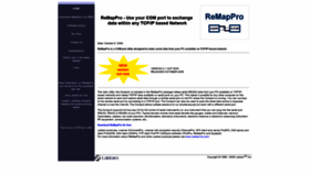 What Remappro.com website looked like in 2019 (5 years ago)