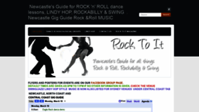 What Rocktoit.com website looked like in 2019 (5 years ago)