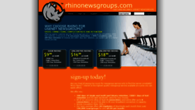 What Rhinonewsgroups.com website looked like in 2019 (5 years ago)