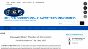What Reeldealsportfishing.com website looked like in 2019 (5 years ago)