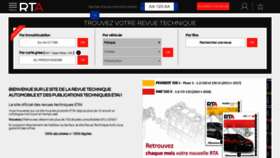 What Revue-technique-auto.fr website looked like in 2019 (5 years ago)