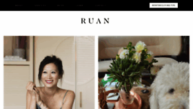 What Ruanliving.com website looked like in 2019 (5 years ago)