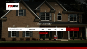 What Red1realty.com website looked like in 2019 (5 years ago)