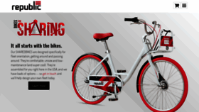 What Republicbike.com website looked like in 2019 (5 years ago)
