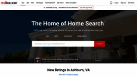 What Realtors.com website looked like in 2019 (5 years ago)