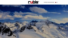 What Rubis.ch website looked like in 2019 (5 years ago)