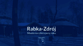 What Rabka.pl website looked like in 2019 (5 years ago)