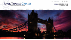 What Riverthamescruises.co.uk website looked like in 2019 (5 years ago)