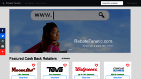 What Rebatefanatic.com website looked like in 2019 (5 years ago)