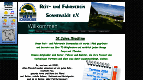 What Rfv-sonnewalde.de website looked like in 2019 (5 years ago)