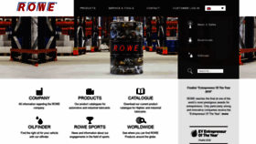What Rowe-mineraloel.com website looked like in 2019 (5 years ago)