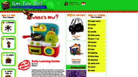 What Rent-that-toy.com website looked like in 2019 (5 years ago)