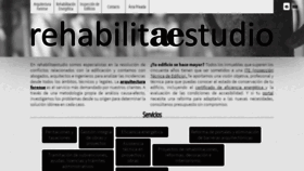 What Rehabilitaestudio.com website looked like in 2019 (5 years ago)